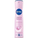 Kadın Sprey Deodorant Pearl&Beauty 150 Ml,72 Saat Terlemeye Karşı Anti Perspirant Koruma,Doğal İnci Özleri Avokado Yağı,Yumuşak,Pürüzsüz Koltuk Altı,Alkol İçermez