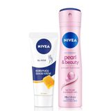 Kadın Sprey Deodorant Pearl&Beauty 150ml, ve Nemlendirici Koruyucu El Bakım Kremi 75ml