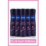 Kadın Sprey Deodorant Pearl&beauty Fine Fragrances,48 Saat Anti-perspirant Koruma,150mlx5