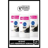 Kadın Stick Deodorant Black&White 50ml, 48 Saat Koruma, X3 Adet