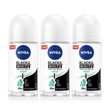 Kadın Stick Deodorant Black&White Fresh 50ml, 48 Saat Koruma, X3 Adet