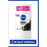 Kadın Stick Deodorant Black&white Invisible Ipeksi Pürüzsüzlük 50ml, 48 Saat Anti-perspirant Koruma