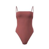 Kadın Straplez Dusty Cedar Tek Parça Mayo