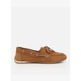 Kadın Süet Deri Taba Comfort Günlük Loafer 01AYH320480A370