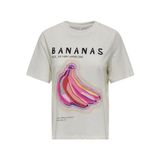 Kadın T-shirt 15320615 L BEYAZ
