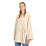 Kadın Taş Oversize Uzun Kimono Yumuşacık Modal Ceket 30006