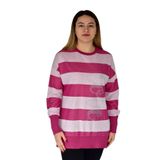 Kadın Taşlı Tunik SZG 8619 BGL-ST03277 PEMBE S/M