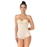Kadın Ten Lazer Kesim Göğsü Açık Toparlayıcı Slip Korse, XL, B2723MI-19804IGP27191660