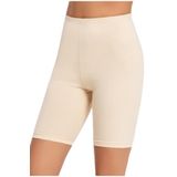 Kadın Ten Rengi Bambu Diz Üstü Tayt (Ten / 4XL)