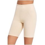 Kadın Ten Rengi Büyük Beden Bambu Diz Üstü Tayt, XL, HW800B-869SL0010631