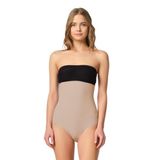 Kadın Ten Rengi Dikişsiz Alttan Çıtçıtlı Yüksek Bel Slip Korse, XL, HW2080MI-1-19804IGP27187698