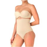 Kadın Ten Rengi Dikişsiz Double Yüksek Bel Alttan Çıtçıtlı Slip Lohusa Korse, 2XL, BS2019MI-2-19804IGP27188310