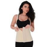 Kadın Ten Rengi Doğum Sonrası Lohusa Askılı Agraflı Göğüs Altı Şekillendirici Yelek Korse (Ten/S/M)