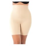 Kadın Ten Rengi Lazer Kesim 2 Beden Küçülten İz Yapmayan Yüksek Bel Paçalı Korse, 2XL, FA3002-198IGP101648