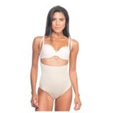 Kadın Ten Rengi Toparlayıcı Göğsü Açık Body Slip Korse, 2XL, BS2073NMI-869SL00019119