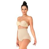 Kadın Ten Yüksek Kose Bel Pop Up Dolgıun Gösteren Slip Pop Up Külot, L, B2005MI-19804IGP27191152