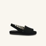 Kadın Terlik 10023058 Toms ALPARGATA Black Heritage Canvas