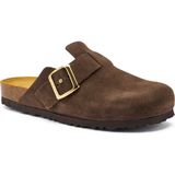 Kadın Terlik 17D5 Frau Velour-S T.moro (Dark Brown) - Kahve