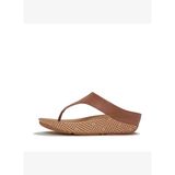 Kadın Terlik A4Q-001/C15 FitFlop LULU Lux Graphic-Weave Leather Toe-Post