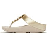 Kadın Terlik HJ1-675 Fitflop Halo Bead-Cırcle Metallıc Toe-Post Sandals - Gümüş