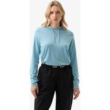 Kadın Termal Kapşonlu Sweatshirt 2. Seviye 5938 - Mavi - 2XL