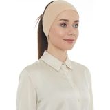 Kadın Tesettür Dikişsiz Silikonlu Kaymaz Bandana Spor Bone Nude - Standart
