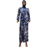 Kadın Tesettür Giyim Namaz Elbisesi Siyah-Yesil Bürümcük Bagcikli - Mavi - Beyaz - 4XL