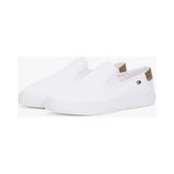 Kadın Th Canvas Slip-On Sneakers - Beyaz