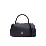 Kadın TH Monogram Logolu Uzun Askılı Lacivert Omuz Çantası AW0AW18743-DW6