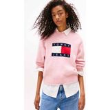 Kadın Tjw Melange Flag Kazak - Pembe - XS