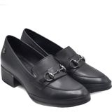 Kadın Topuklu Deri Ayakkabı Siyah 2312530Y