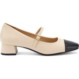Kadın Topuklu/ Stiletto 92P1 Frau Nappa Nerovanilla - Beyaz - Gri - Siyah