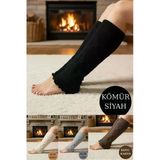 Kadın Tozluk Kışlık Termal Ayak Bileği Koruyucu Yumuşak Triko Örgü/ Baldır Isıtıcı Leg Warmer 4 Çift