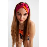 Kadın Trend Style Pamuklu Penye, Kaymaz, Yumuşak, Esnek, Saç Bandı Bandana