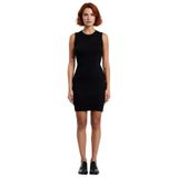 Kadın Triko Bisiklet Yaka Uzun Kollu Bolero Mini Bodycon Elbise Takımı Modern Şıklık Kaliteli-Siyah-S