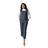 Kadın Tüvit Yelek-Pantolon Takımı (2li Takım) (Antrasit, 2XL/3XL)