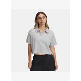 Kadın UA Icon Terry PoloT-shirt 1389639-012