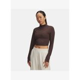Kadın UA Meridian Suede Effect Uzun Kollu T-Shirt 6007020-246