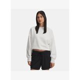 Kadın UA Rival Fleece Oversized Bisiklet Yaka Sweatshirt 1386463-023