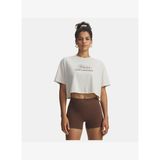 Kadın UA Scriptheart Crop Kısa Kollu T-Shirt 6011506-110