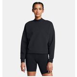 Kadın UA Unstoppable Fleece Grid Mock Uzun Kollu Sweatshirt 1386491-001
