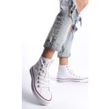 Kadın Uzun Keten Spor Ayakkabı Günlük Sneakers CNV6