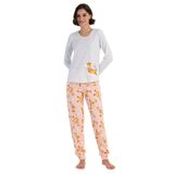 Kadın Uzun Kol Pijama Takım, 311312