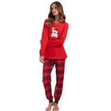 Kadın Uzun Kol Pijama Takım, 403011