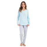 Kadın Uzun Kol Pijama Takım, 403158