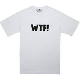 Kadın Vegan Beyaz T-Shirt - WTF Tasarım - Çok Renkli - XS