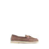 Kadın Vizon Süet Deri Maskülen Loafer 26PFD130910