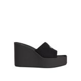 Kadın Wedge Canvas Detaylı Sandalet