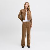 Kadin Wide Leg Pantolon - Gelly - 0 - Kahverengi - 30 - 32