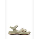 Kadın Yeşil Kalın Tabanlı Comfort Sandalet 26SFE46366F